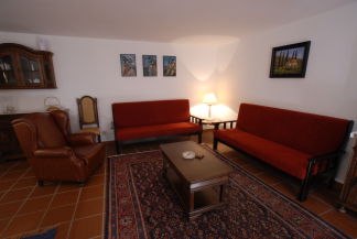 große Sitzecke Appartement  Portugal Urlaub Quinta