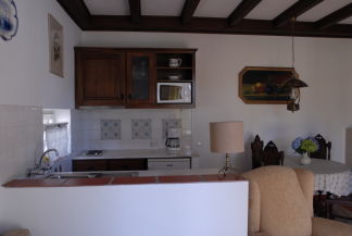 Offene Küche Appartement  Portugal Urlaub Quinta