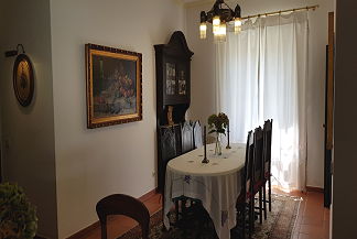 Frühstücksraum im historischem Ambiente Quinta de Vermil