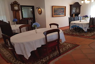 Frühstücksraum auch für Gruppenurlaub in Portugal, Quinta de Vermil