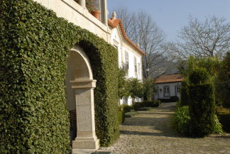 historischer Gartenwege Herrenhaus Quinta Urlaub Portugal